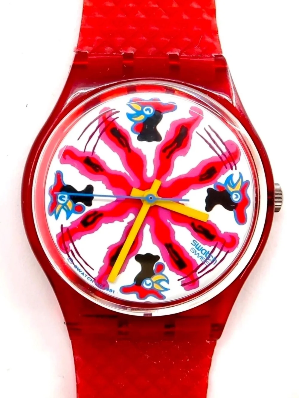 Swatch Chicchirichi GR112 Unisex Watch